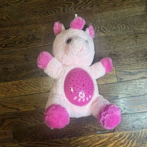 Spark Create Imagine Light Up Musical Hot Pink Unicorn Plush Stuffed Nightlight